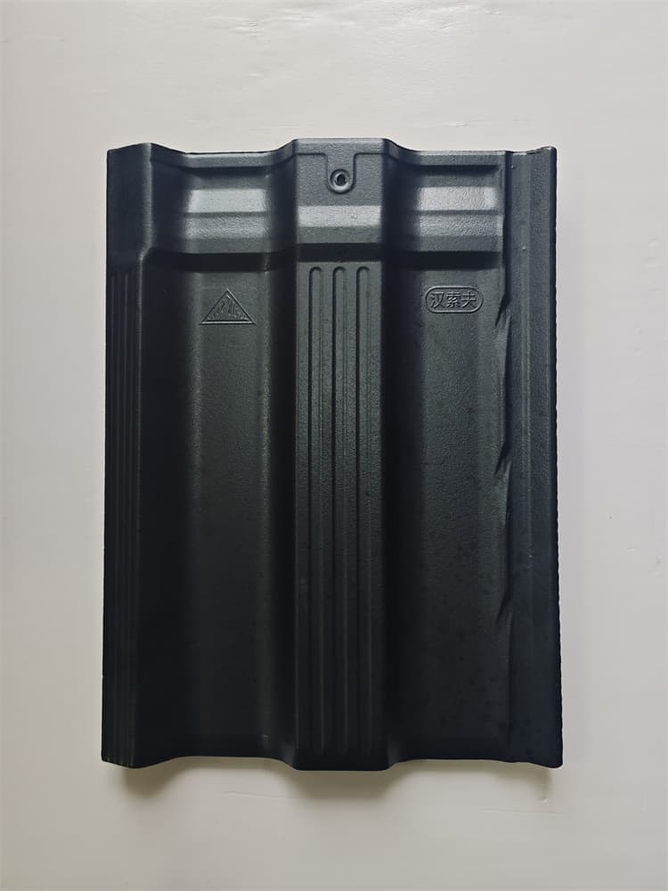 汉索夫 8斤平拱挂瓦 黑紫砂 320X430