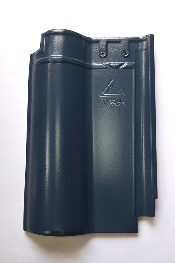 汉索夫 8斤法式罗曼瓦 深亚光兰灰  310X450